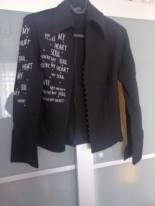 Czarna bluzeczka - Fashionline r M-uciagliwa