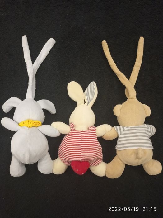 Мягкая подвесная музыкальная игрушка-погремушка( 3в 1 )на кроватку