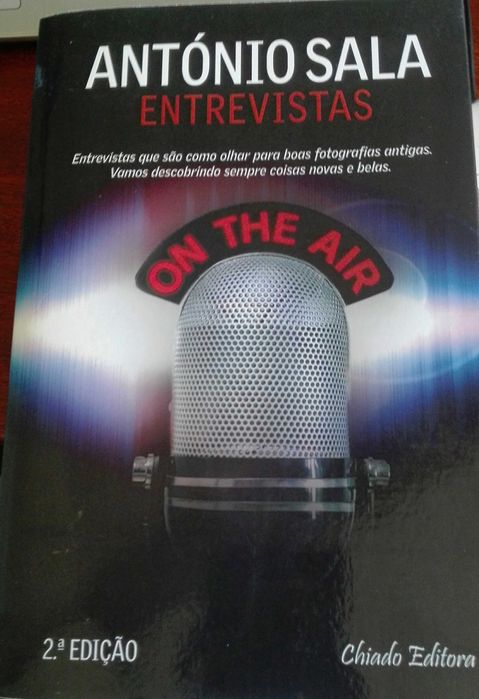 Livros O Perfum, A Pianista, Rio das Flores, On the Air António Sala