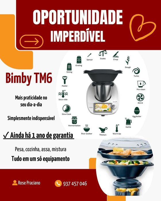 Bimby TM6 como nova