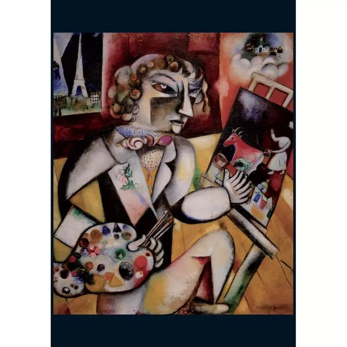 Puzzle 1000 elementów. Marc Chagall, Autoportret. Piatnik