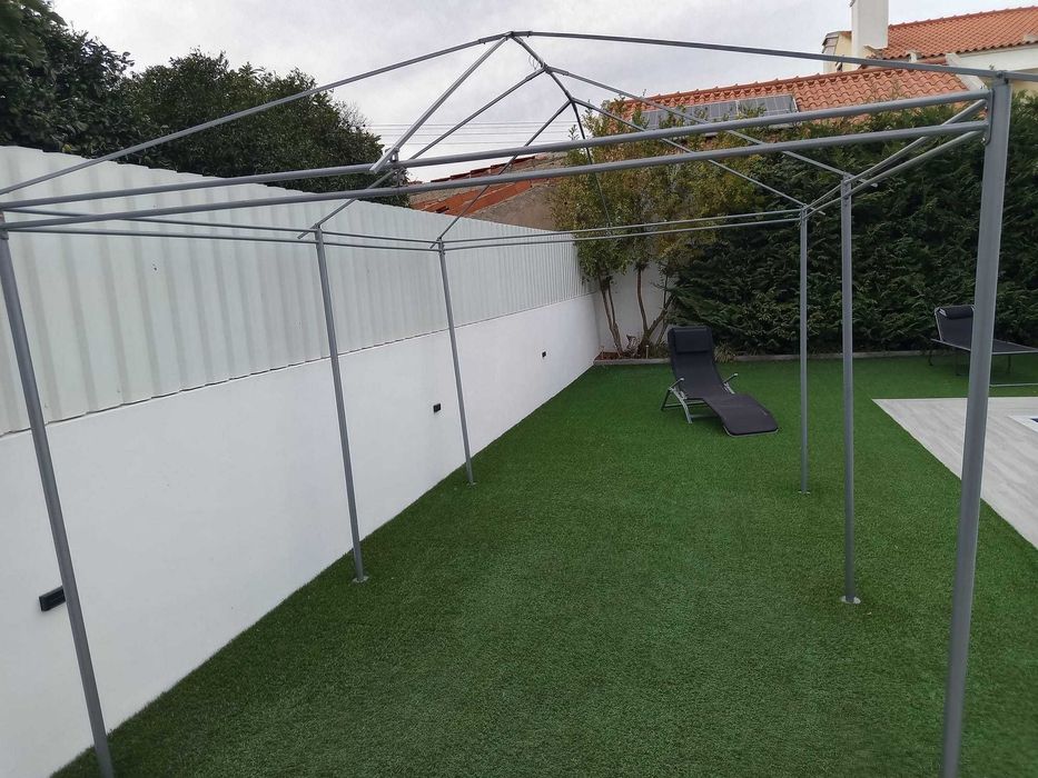 Estrutura de tenda de exterior