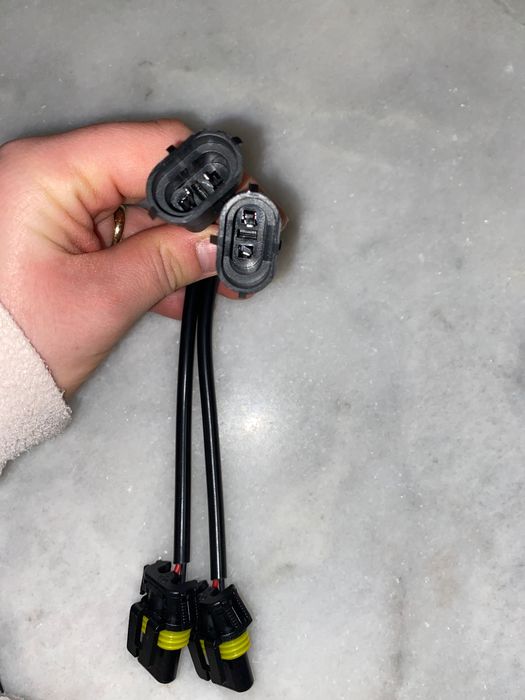 Fichas adaptador Faróis Nevoeiro HB4/9006 - H8/H11