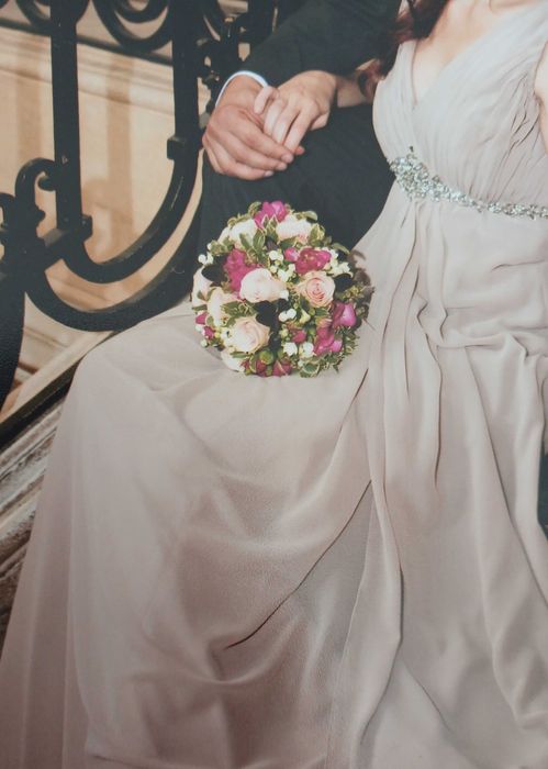 Cerimónia vestido tamanho S
