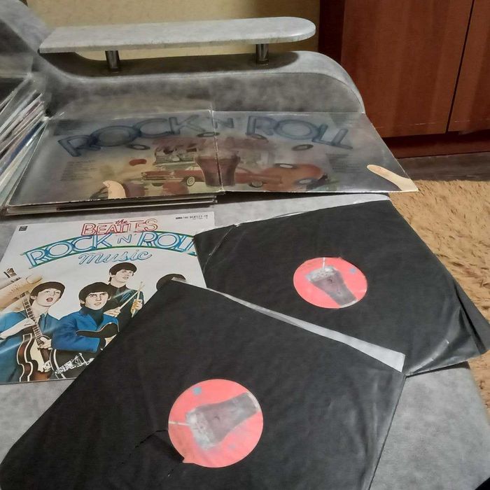 beatles - rock-n-roll music. японский 2 lp