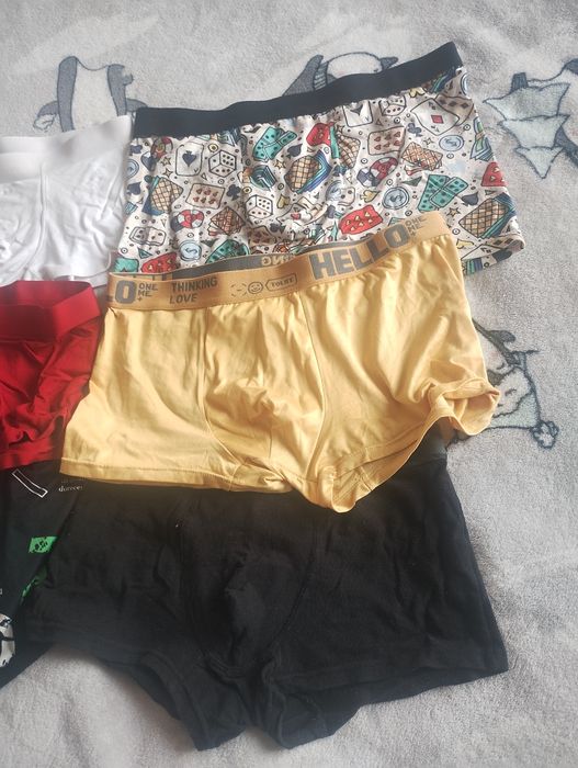 6 sztuk męskich bokserek XS s