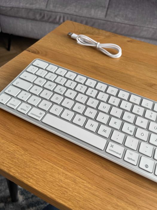 Omoton zestaw klawiatura i mysz Qwertz bezprz do MacBook iMac Mac Mini