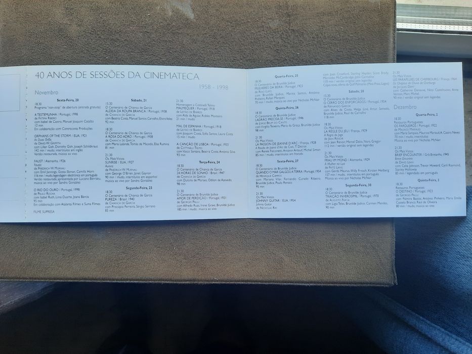 Postal comemorativo da Cinemateca