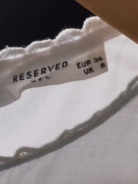 Elegancka bawełniana bluzka Reserved