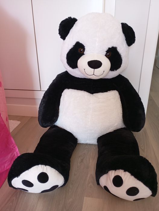 Panda Gigante de Pelúcia, como novo