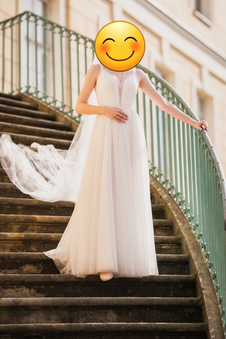 Piękna suknia ślubna