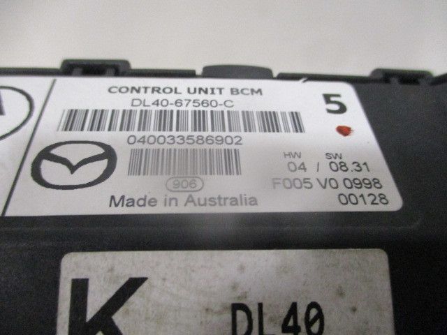 Caixa fusíveis / SAM / BSI MAZDA 2 (DE)