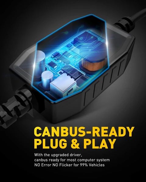 LED лампи AUXITO H8/H9/H11 та 9005/HB3 — Якісне світло для авто