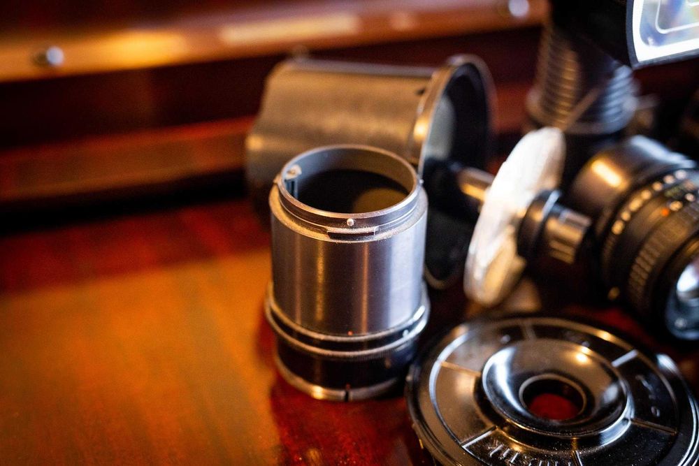 Pentacon Six TL bogty zestaw Zeiss Arasat rarytas zabytkowy aparat