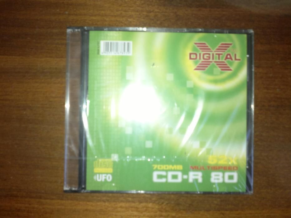 Диски CD-R Digital. 52x 700 Mb/80 min Slim Case. Новый!