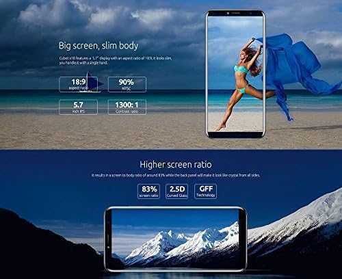 Cubot X18 3/32GB LTE Dual SIM czytnik linii