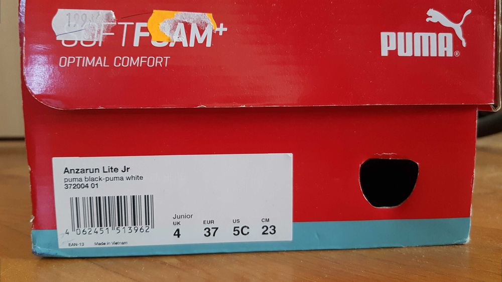 Buty Puma, r. 37, nowe