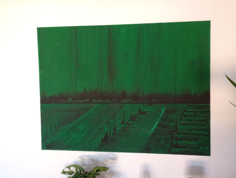 Sprzedam ręcznie malowany wany obraz