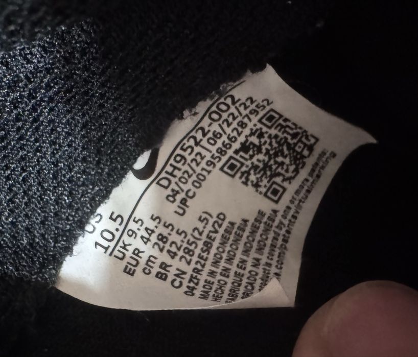 чоловічі кросівки Nike Waffle Debut Black