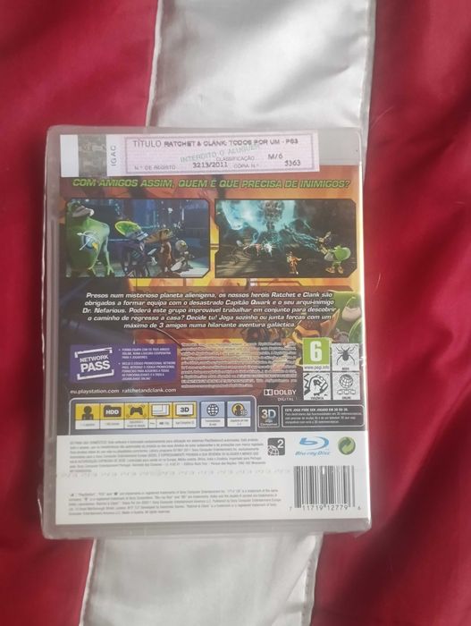 Ratchet & Clank Todos por Um (All 4 One) PS3 Novo e Selado