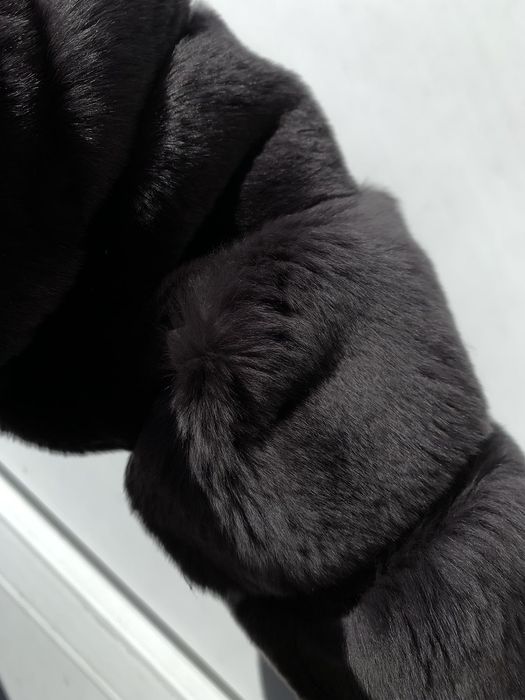 Продається шуба Шиншиловий кролик REX