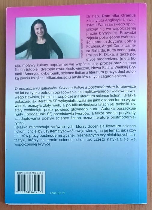 Dominika Oramus "O pomieszaniu gatunków"