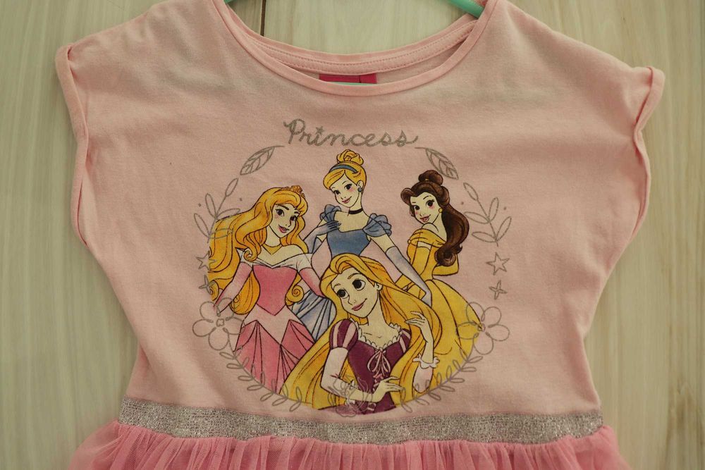 sukienka dziewczęca różowa 134 Princess