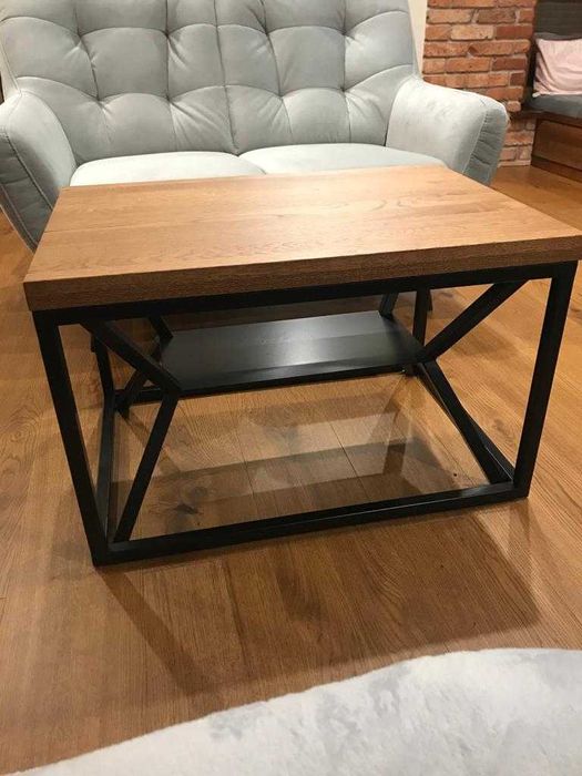 Stolik kawowy LOFT INDUSTRIAL stolik metalowy ława meble LOFT