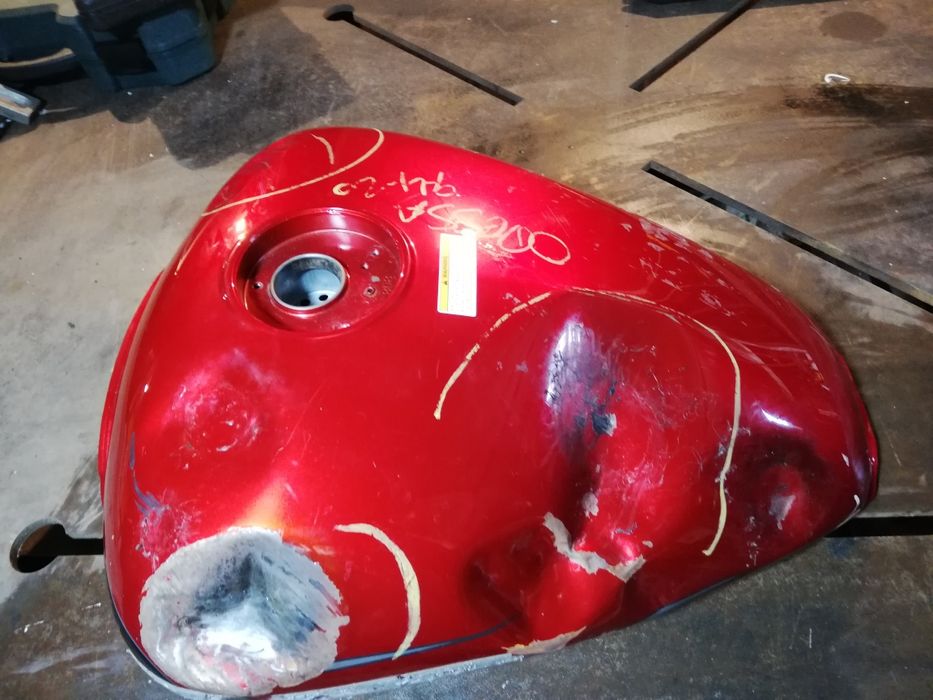 Рихтовка баков мотоцикловРемонт мото бензобаков Рихтовка.Сварка мото.