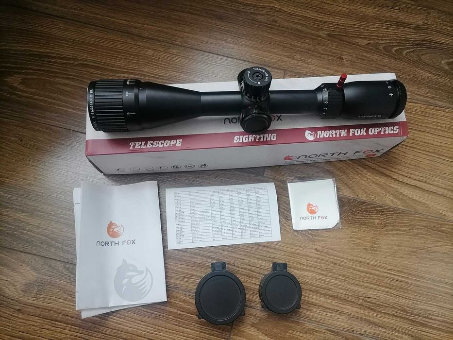 Новий оптичний приціл North Fox 4-16x44 AOIR WA.