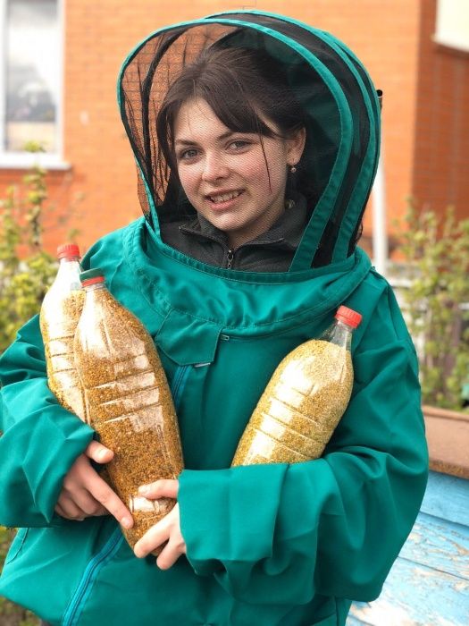 Якісний світлий бджолиний пилок 2025 року з власної пасіки, пыльца