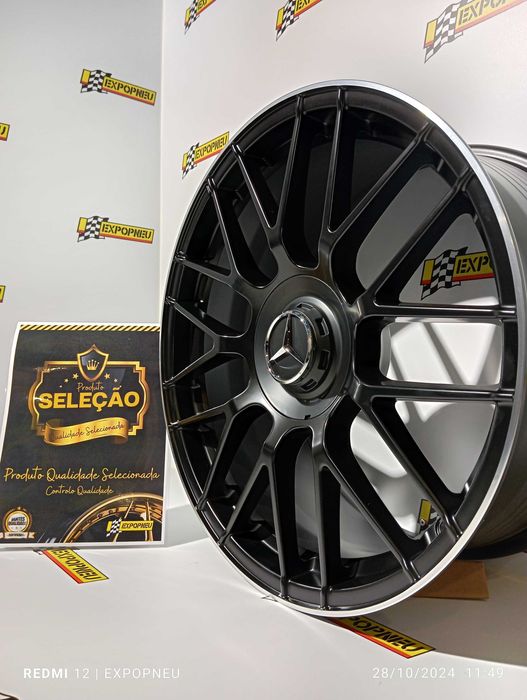 Jantes 18 para mercedes amg c63 classe A, C qualidade seleção