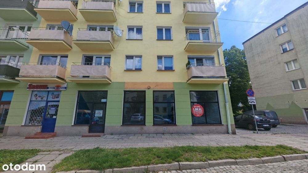 Lokal handlowo-usługowy 62 m² | Centrum Nysy |Witryny| Parter|Własność