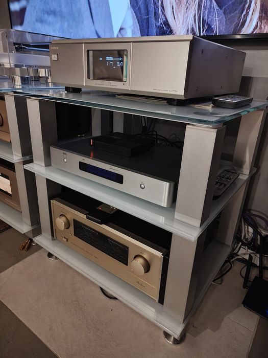 Najlepszy Super AUDIO CD SONY SCD-777ES szampański 25kg HiFi stan idea