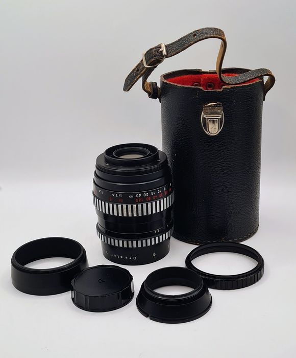 Meyer-Optik Görlitz Orestor 135mm f/2.8 Zebra M42 15 listków + futerał