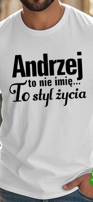 Koszulka z imieniem Andriej