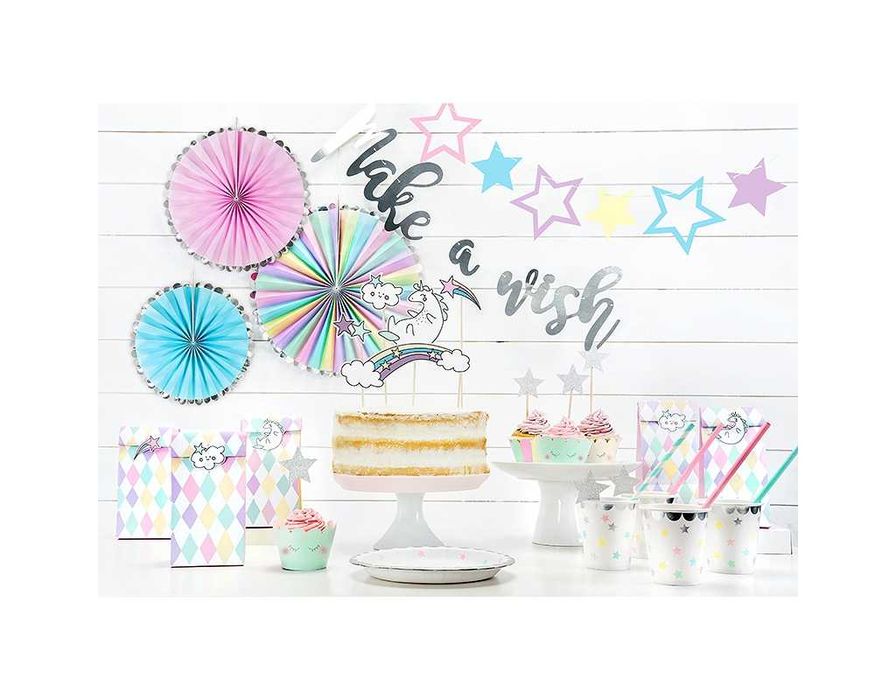 Topper "jednorożec" 1opak./5szt.