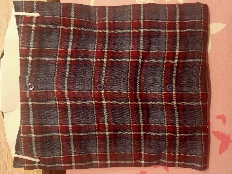 Koszula męska w kratę 3xl Espionage duża nowa