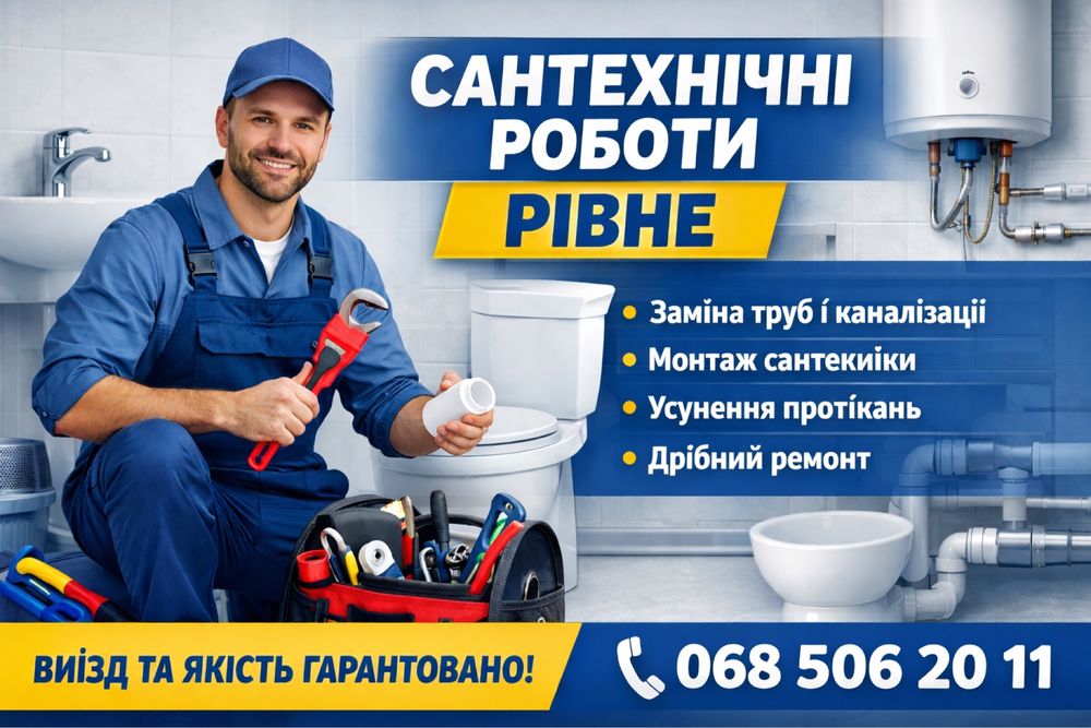 Послуги САНТЕХНИКА м.Рівне