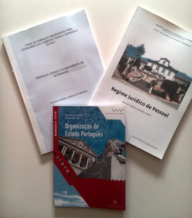 3 manuais do CEFA