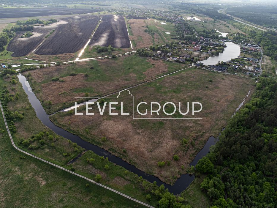 Продаж ділянки 10 га біля води та лісу | Нові Безрадичі | Поруч Лісники, Ходосівка, Підгірці | 20 км від Києва