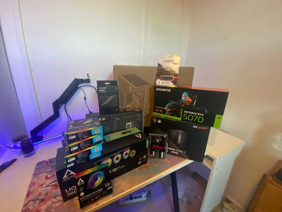 Komputer do gier z Ryzen 7 7800X3D / RTX 5070