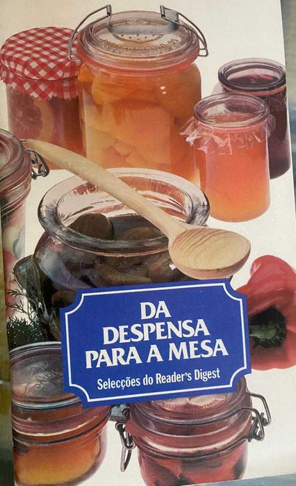 livro  da despensa para a mesa compotas e doces