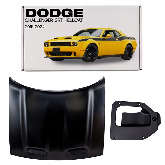 dodge challenger 2015-2024 maska aluminiowa 68502581aa