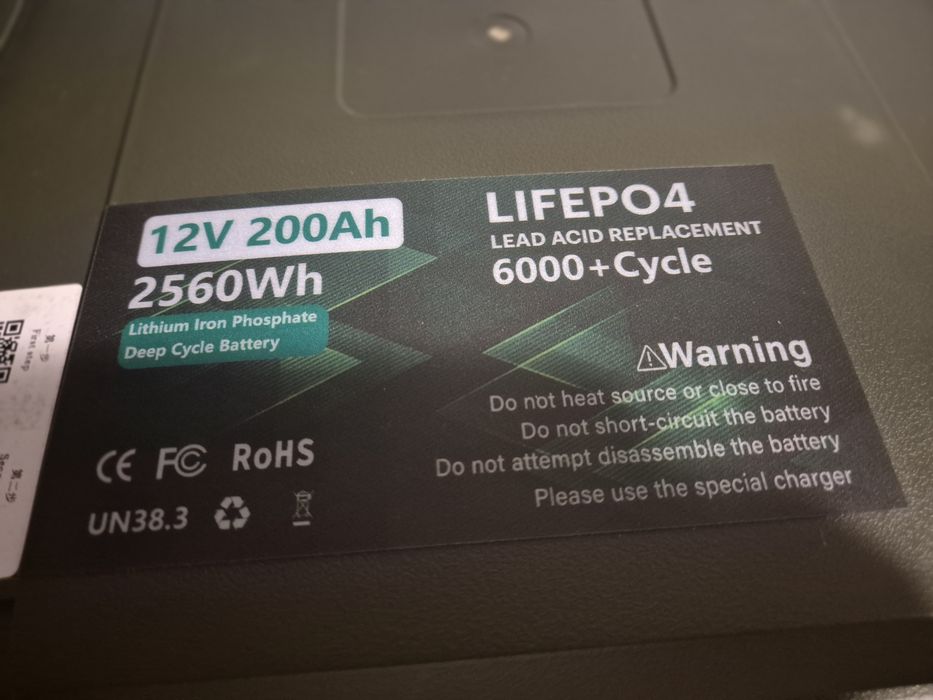 Akumulator LiFePo4 200ah walizkowy - NOWY