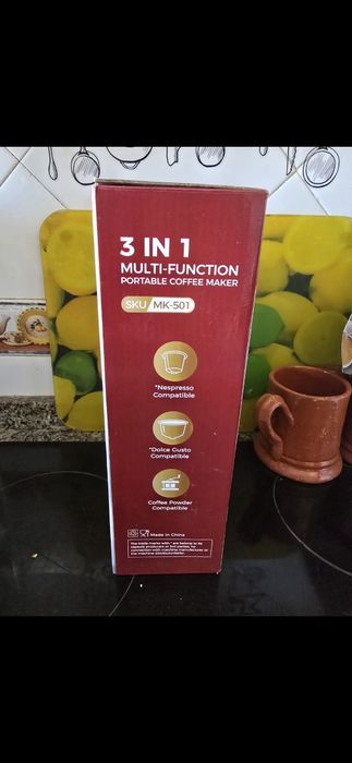 Maquina de cafe manual.