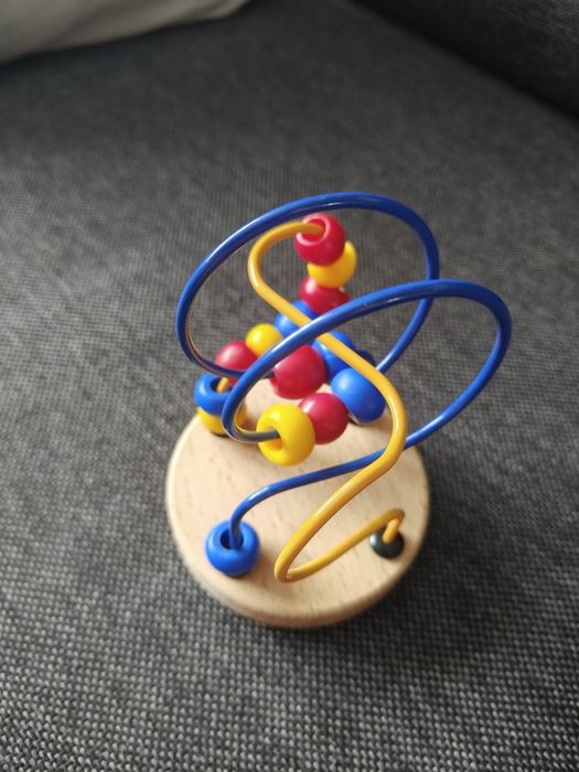 Drewniany labirynt motoryczny (przeplatanka)