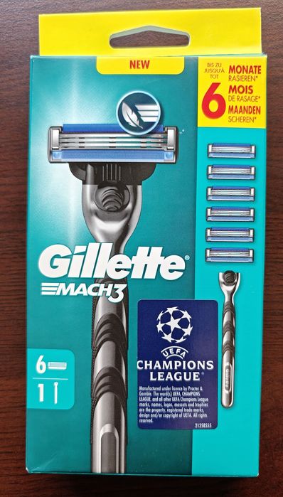 Gillette Mach 3 чоловічий станок для гоління