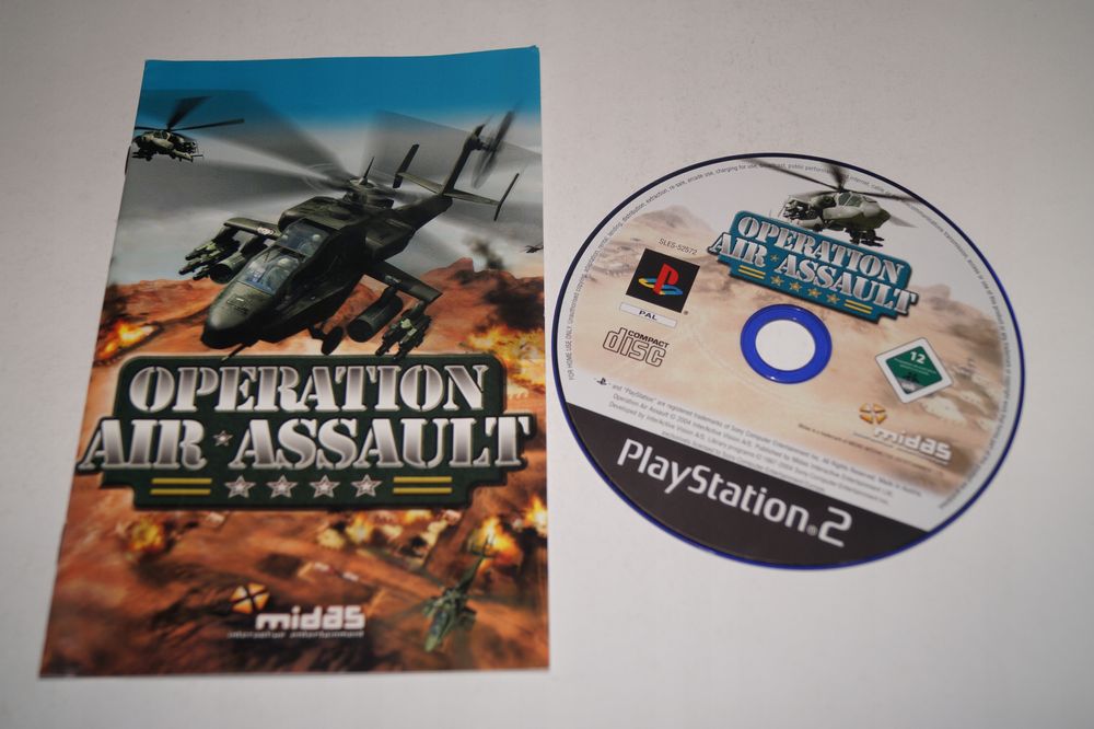 Gra Operation Air Assault Sony Playstation 2 (Ps2)