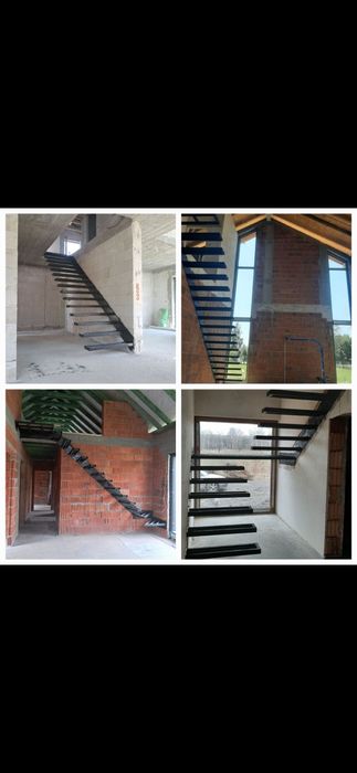 Schody półkowe wspornikowe